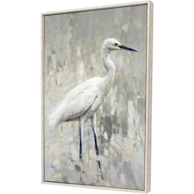 White Egret Print by Oxley Paragon