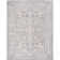 Calidia Oriental Light Gray Area Rug
