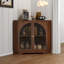Armoire d'appoint d'angle à 2 portes-1092825018