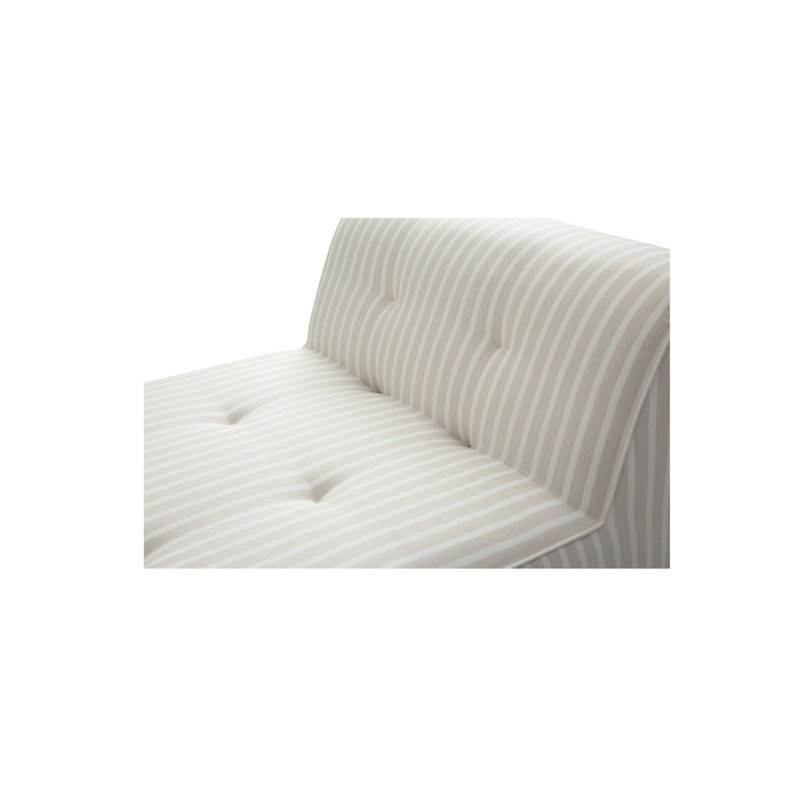 Sunseeker Outdoor Chaise Lounge, Brown Stripe, Acrylic