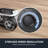 NEN180 Lightweight Bagless Canister Vacuum for Carpets & Hard Floors, Silver/Black