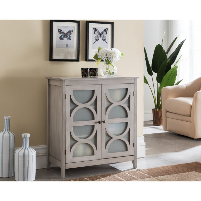 Cheriton Wood Console Table/Accent Cabinet