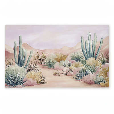 Sandy Desert Wonderland Printed Outdoor Door Mat, design by Ramona Murdock, 18"x30"