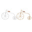 Ensemble de 2 sculptures de bicyclette