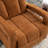 Berdean Upholstered Pushback Manual Recliner-1208207666