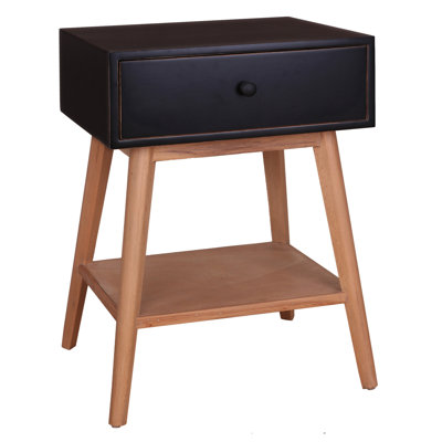 Solid Wood End Table