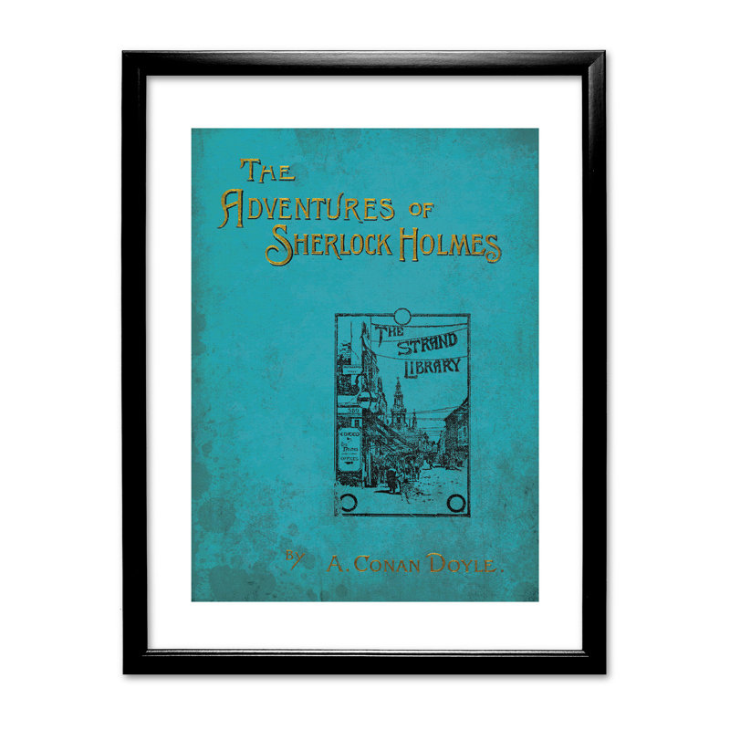 Single Picture Frame Print, Black
