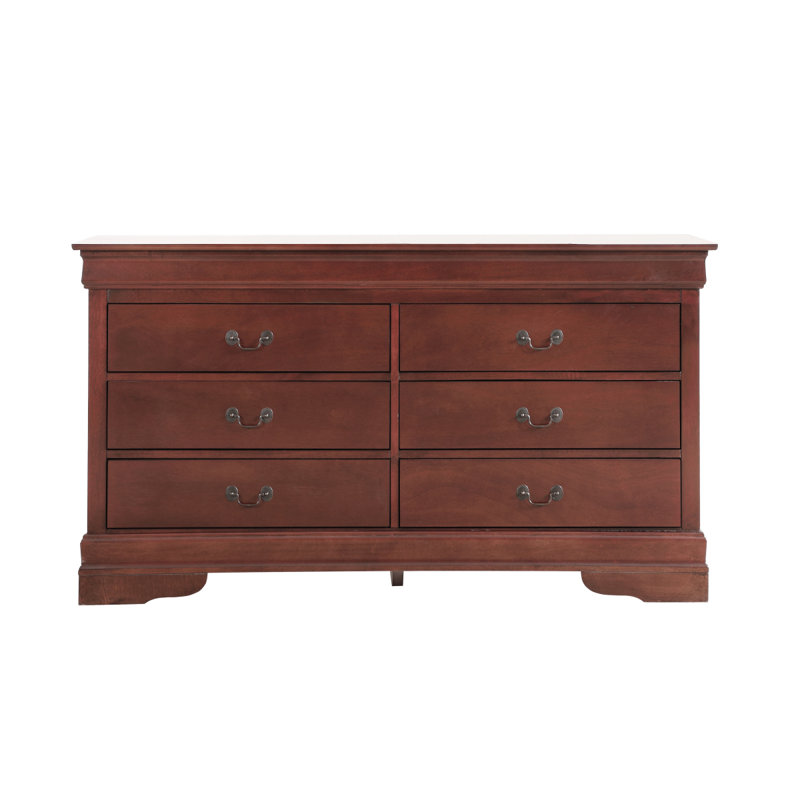 Commode Glory Furniture Louis Phillipe G3100-D, Cerisier