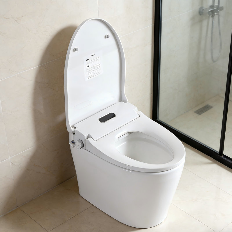 Siège de toilette avec couvercle à fermeture silencieuse et siège