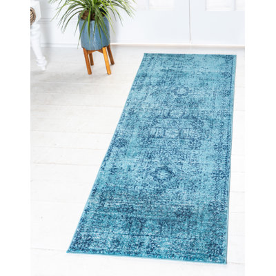 Tapis oriental turquoise Candra