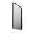 Black Aluminum Framed Rectangle Bathroom Mirror, Vanity Mirror With Tempered Glass-1080911696