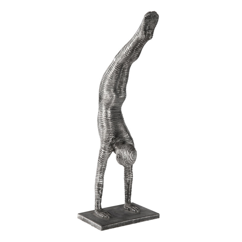 Small Aluminum Handstand Sculpture
