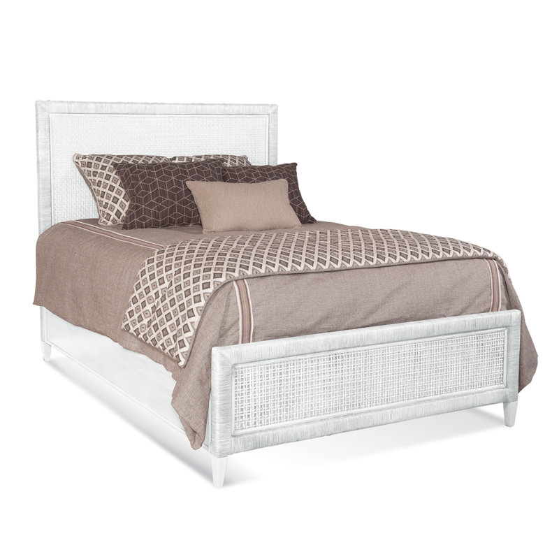 Monterey Woven Bed, Frost White, King