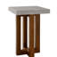 Table de bout en faux keven