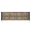 Banc en bois avec supports en fer - Finition grise, noir 139,6 cm x 40,9 cm x 50 cm, assemblage requis. Cadre pour placard. Finition en bois, fer.