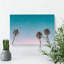Palm Trees In Sydney Australia In Abstract - Wrapped Canvas-55337728