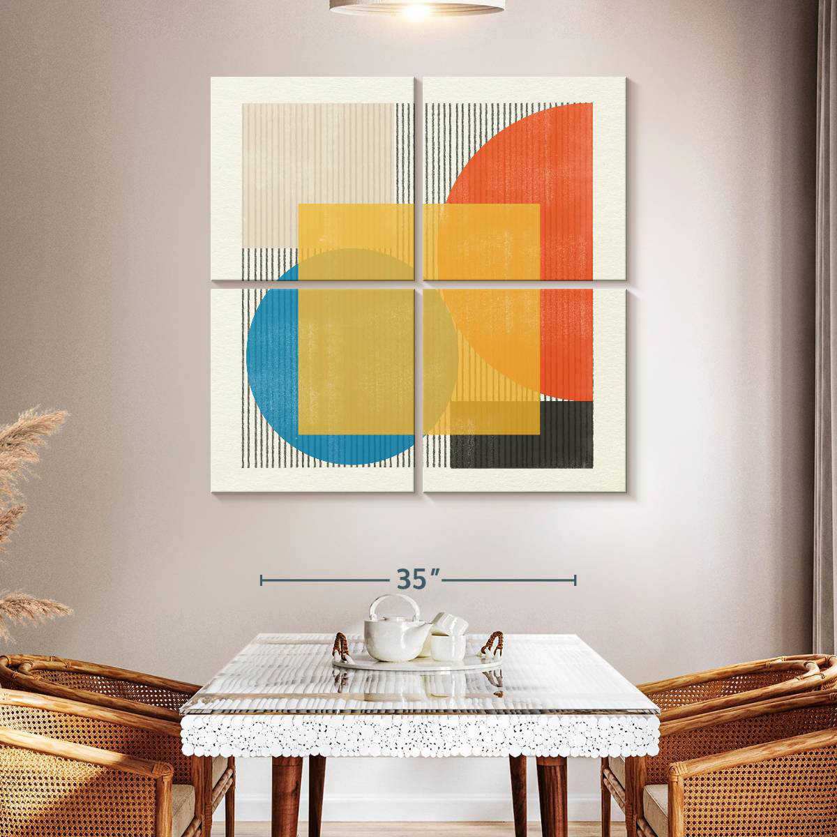 Wade Logan® Avery Midcentury Modern Object No 2 | Wayfair