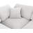 Hulene Velvet L-Shaped Sectional Reversible-87141395