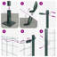 Vidaxl Fence With Posts Steel-116798024-116798033