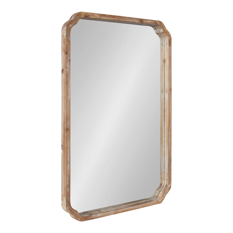 Vannessa Mirror, 36" x 24", Rustic Brown