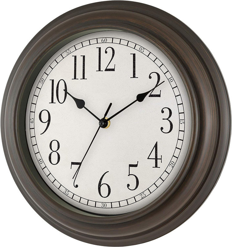 Winston Porter 12 Inch Quartz Analog Wall Clock | Wayfair