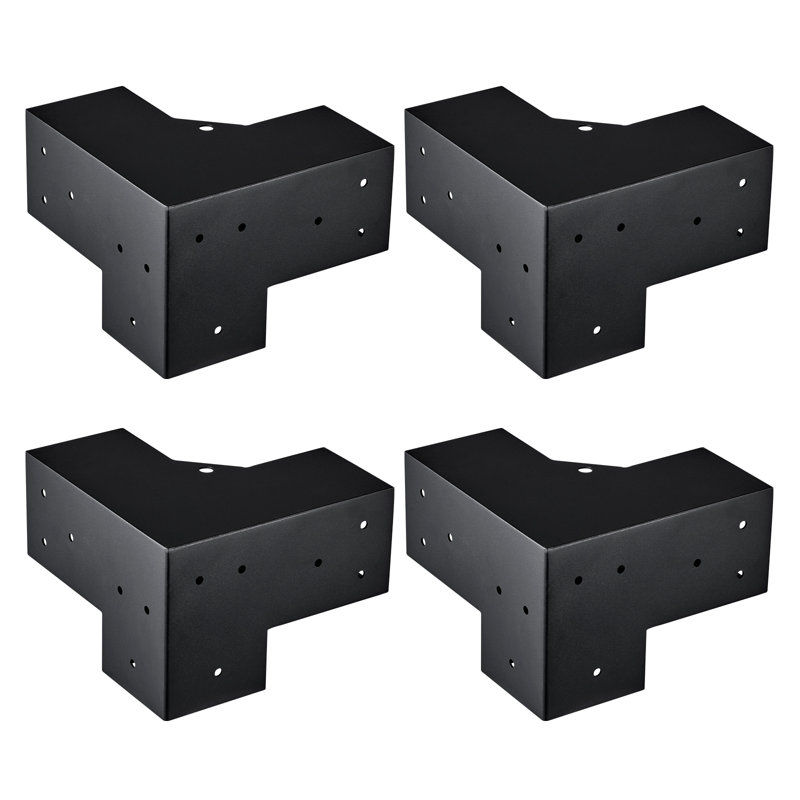 Quincaillerie en acier noir Stellweilan Tessberg, H 10 po x l 16 po x P 11 po