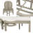 Outdoor Chaise Lounge Set of 2, Acacia Wood Patio Recliners with Arched Backrest, 5-Position Adjustable, Thick Waterproof Cushions for Poolside, Backyard, Deck-737484359