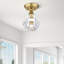 Plafonnier encastré en cristal Pontus-88580032