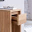 Eden 20cm W Solid Wood Bedside Table