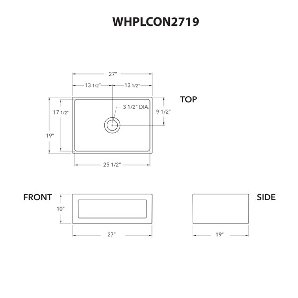 Dimensions du produit