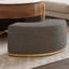 Table basse à plateau relevable avec 3 repose-pieds
