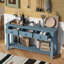 Console moderne avec trois tiroirs de rangement-635969985