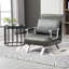 Chaise longue rembourrée Maliky