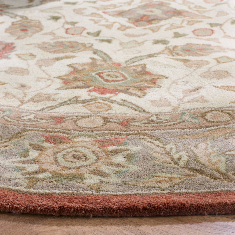 Tapis oriental en laine touffeté à la main Tingley, Rectangle 5 pi x 8 pi