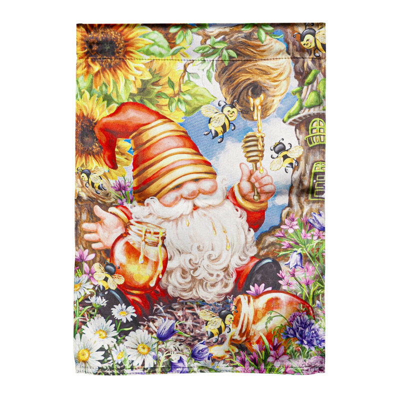 Drapeau de jardin en polyester 18 x 12,5 po Kulno