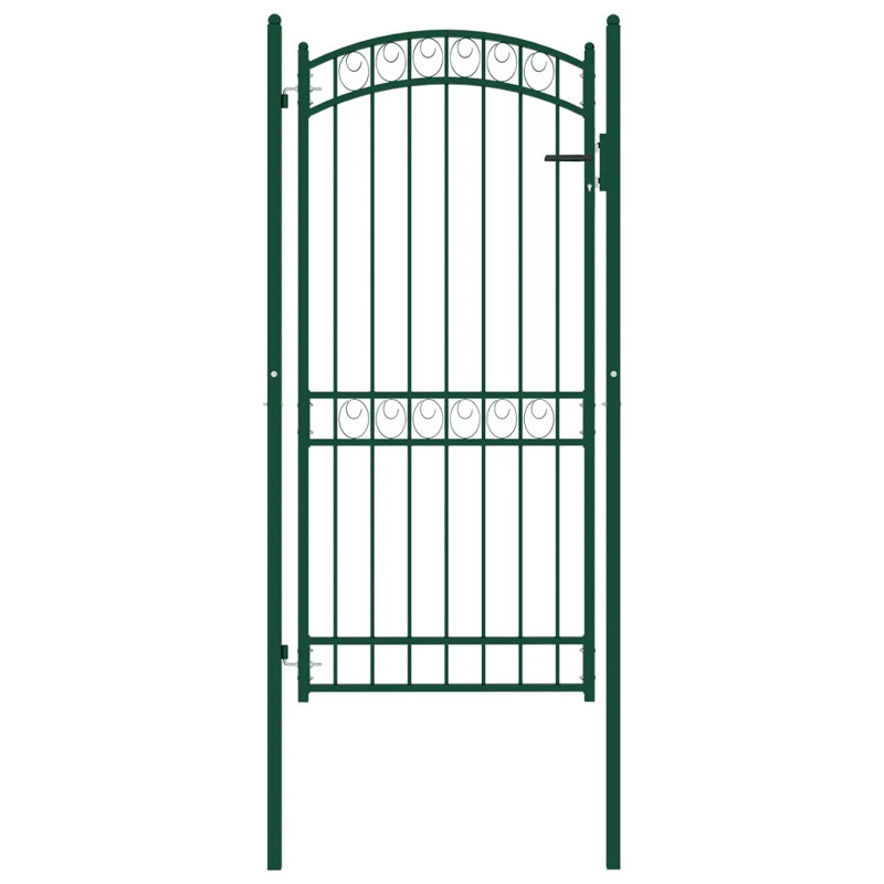 Nicut Metal Gate, 150cm H x 102cm W, Green