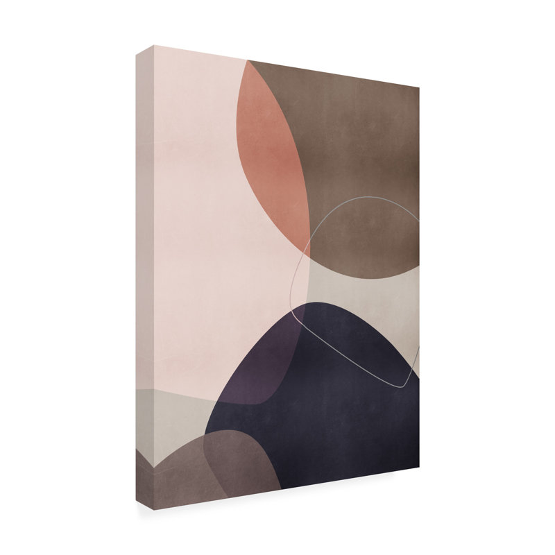 Art graphique sur toile, joeike bohmer, H 47 po x l 35 po x P 2 po