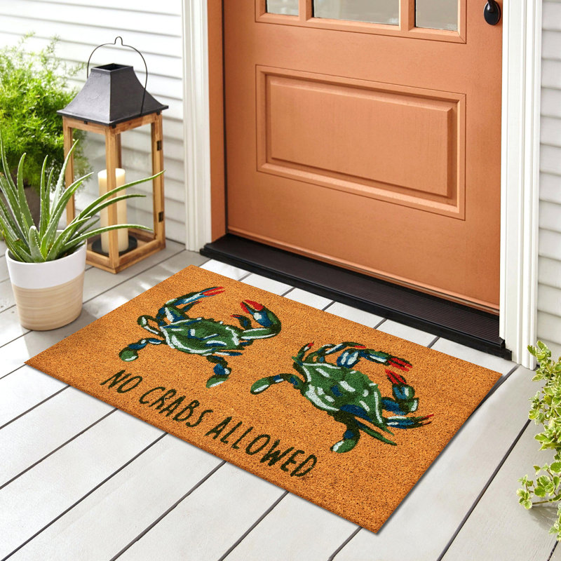 Anticur Non-Slip Outdoor Doormat, 18" W x 30" L
