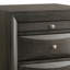 Table de chevet 1Pc Table de chevet 2 tiroirs-2059765185