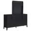 Traequan 8-drawer Dresser with Mirror Black