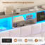 Upholstered Bed with Ottoman Under-bed Storage and Charging Station-1207654590-1207654587