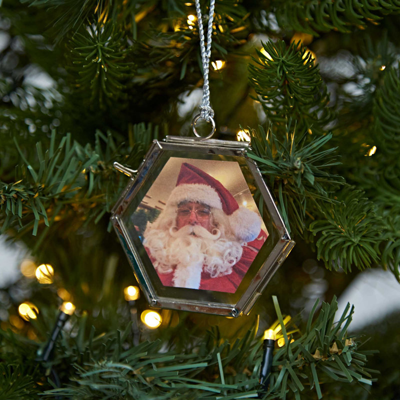 Single Picture Frame Metal Picture Frame, Silver