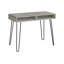 Bureau d'ordinateur, bureau personnel, ordinateur portable, installation à gauche, à droite, tiroirs de rangement, l 40 po, travail, métal stratifié, contemporain, moderne-802999270