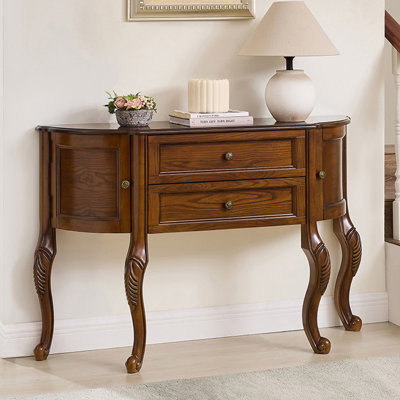 Console de style européen de luxe rétro