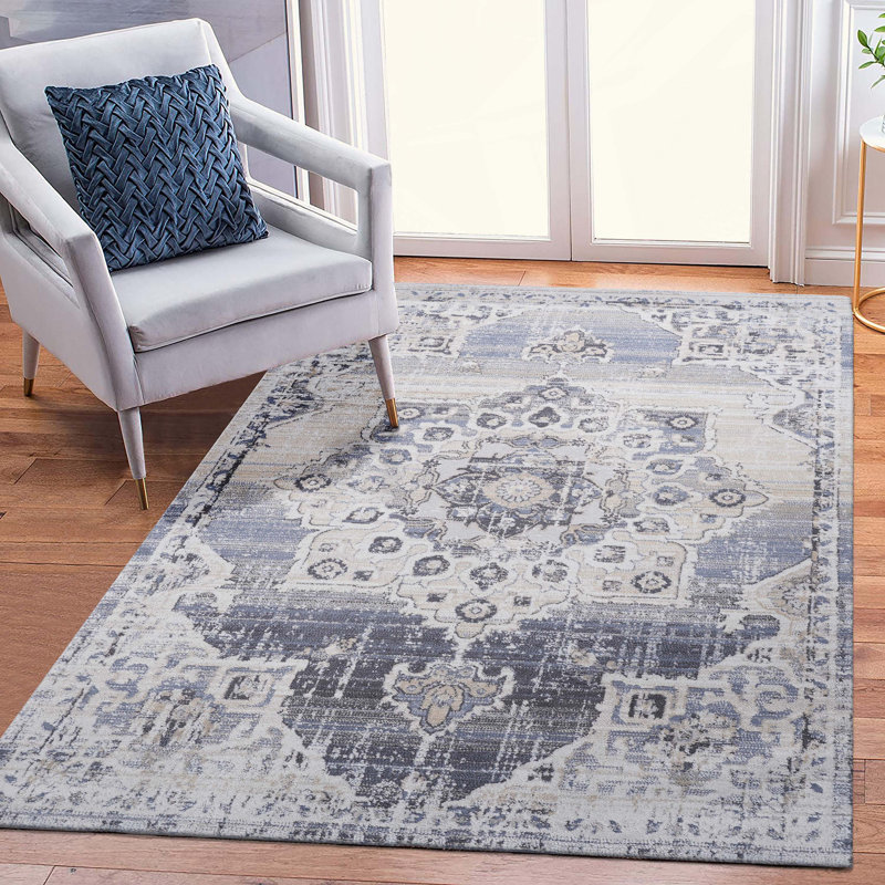 Tapis de salle à manger Medallion, Rectangle 6'7" x 7'9"