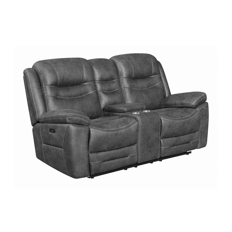 Causeuse de cinéma maison Winovich, Gris foncé