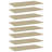 vidaXL Shelf Set of 8 Sonoma Oak Engineered Wood 15.7 x 7.9 x 0.6 in-508065401-535673666