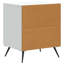 43cm W Manufactured Wood Bedside Table-403017451