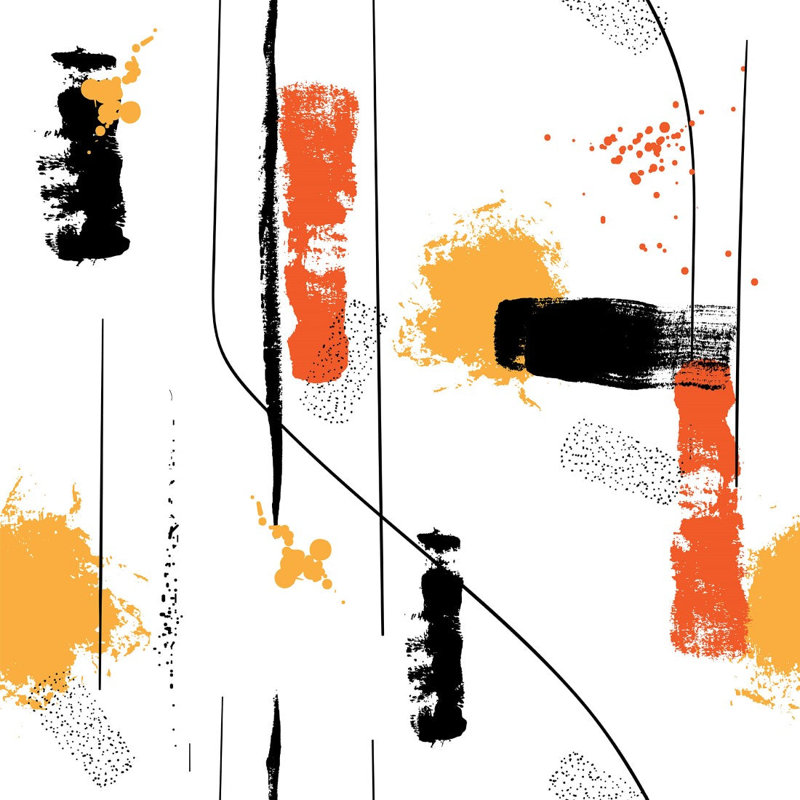Rouleau de papier peint adhésif abstrait 8,5 pi x 24 po L 8,5 pi