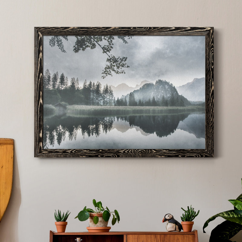 Evening Melody - Reproduction de photo sur toile encadrée, Toile encadrée noire, H 31 po x l 44 po x P 1 po